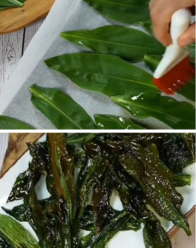 Чипсы из медвежьего чеснока